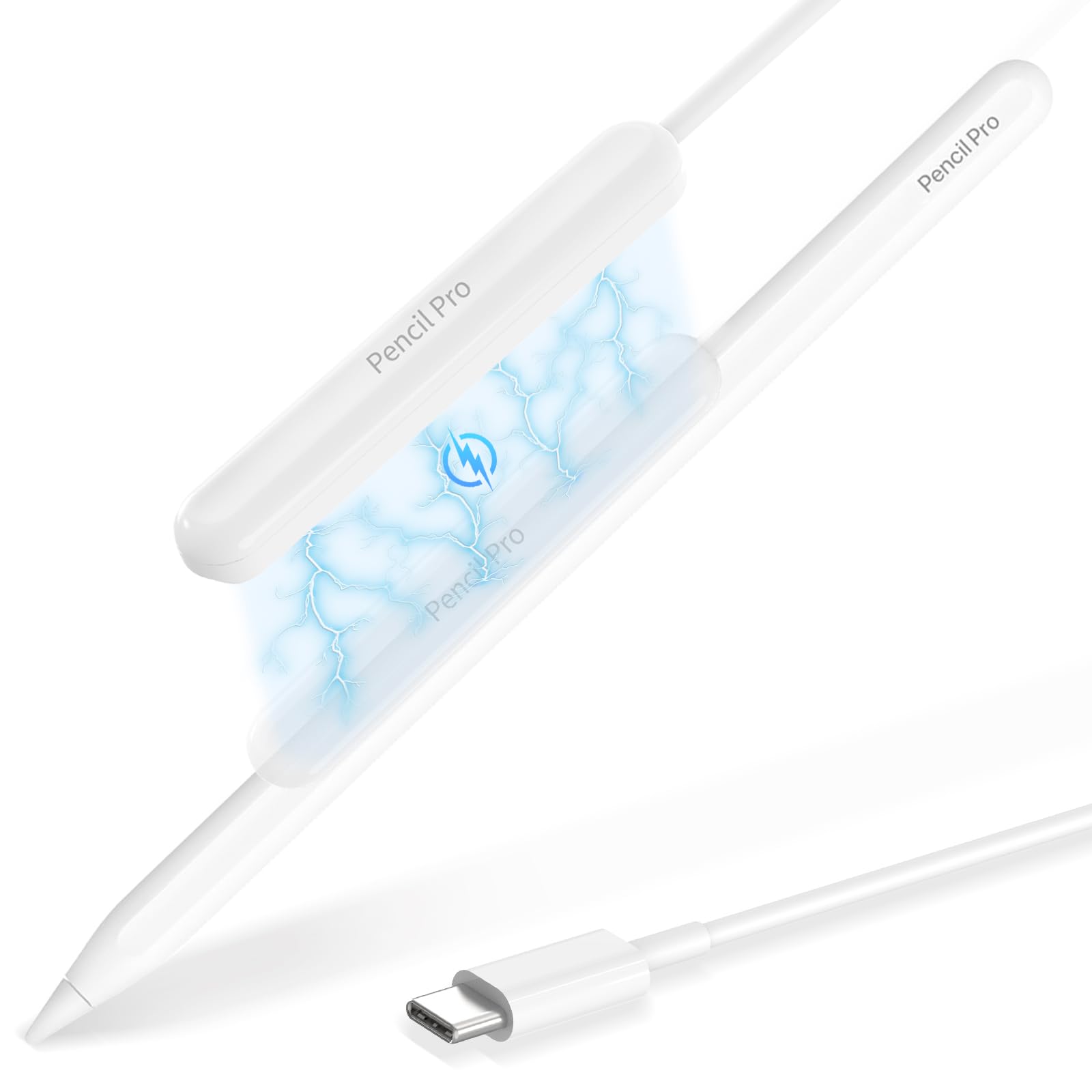 Amazon.com: Paiholy Magnetic Charger for Apple Pencil Pro, Type C